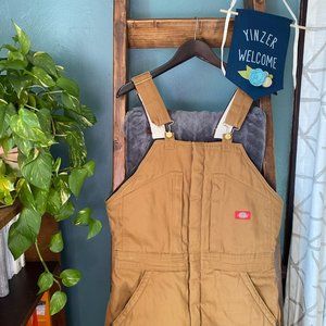 Dickies Duck Brown Bib Overalls